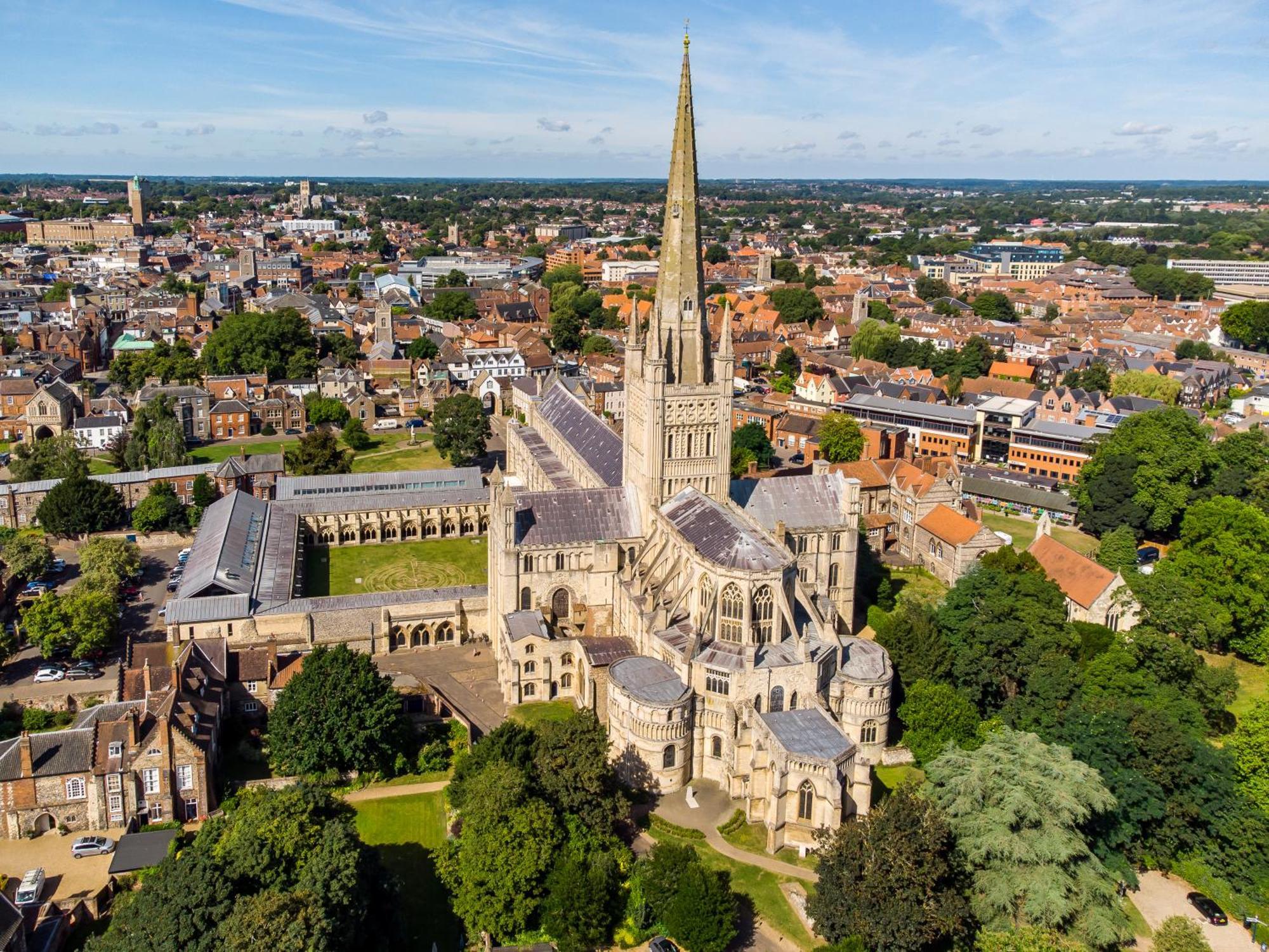 4Br Townhouse Wbalcony Free Parking Fast Wi-Fi Villa Norwich Bagian luar foto